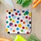 8 Count Colorful Polka Dot Paper Plates 9" Round Dinner Party Tableware